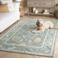 thumbnail image 3 of Safavieh Metro Calanthe Oriental Area Rug, Blue/Ivory, 6' x 9', 3 of 11