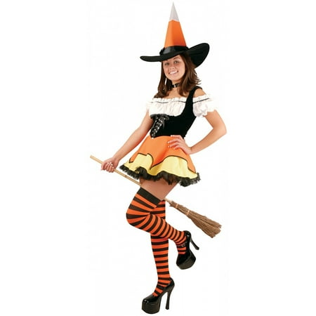 Candy Corn Witch Teen/Junior Costume - Teen Small