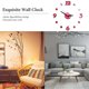 thumbnail image 3 of DIY Wall Clock Frameless Mute Wall Stickers 40 Diameter Modern Design Sticker for Living Room Home Kitchen Office Bedroom Decorations Gifts, 3 of 5