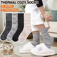 thumbnail image 4 of EcoNesxp 4-Pack Merino Wool Thermal Socks for Men and Women, 4 of 5