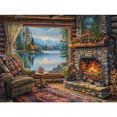 thumbnail image 2 of 5D DIY Taladro Parcial AB Diamante Pintura Casa Kit Arte 65x50cm, 2 of 9