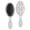 Christmas Forest Pattern, variant on Dark Blue Christmas Gnome and Gift Pattern Hair Brush,Girls Detangling Hair Brush,Glide Through Tangles with Ease for Wet & Dry Hair,8.8"X2.8"
