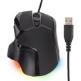 thumbnail image 3 of Ratón mecánico motor óptico RGB retroiluminado Gaming Mouse Plug and Play para el hogar para el dormitorio para la oficina ANGGREK Otros, 3 of 8