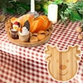 thumbnail image 2 of Shoreew Christmas Snack Tray Santa Reindeer Bamboo Serving Platter for Candy Desserts Fruits Holiday Charcuterie Board Hostess Gifts, 2 of 7