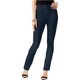 thumbnail image 1 of INC Pantalones casuales con ribete de piel sintética para mujer, azul, 2 estándar, 1 of 1