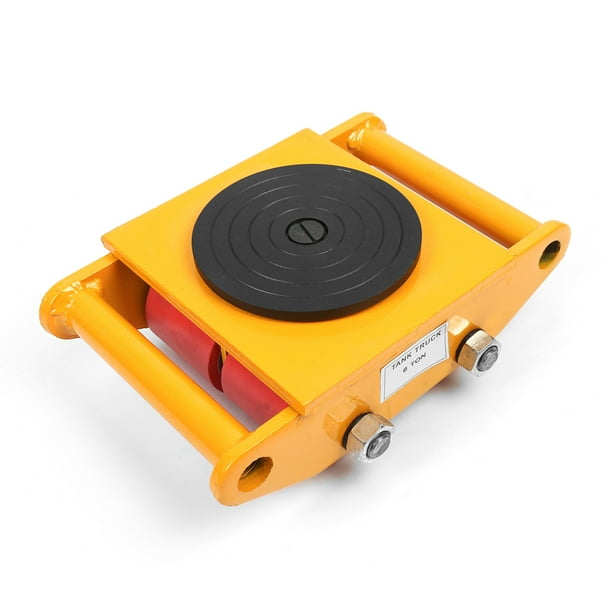 6 Ton Machinery Mover Industrial Machine Dolly Skate Roller Trolley 360