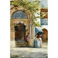 thumbnail image 2 of Laure Brouardel 17x24 Gold Ornate Framed and Double Matted Museum Art Print Titled - 1900 Exhibition, Tunisia Pavilion (1900), 2 of 4