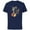 Navy, variant on Disney PIXAR Lightyear Sox - Short Sleeve Cotton T-Shirt for Adults - Customized-Black