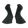 thumbnail image 4 of 2 fundas protectoras para frenos y cambios de bicicleta de carretera, color negro. Funda antideslizante de silicona para manetas de freno y cambio de, 4 of 8