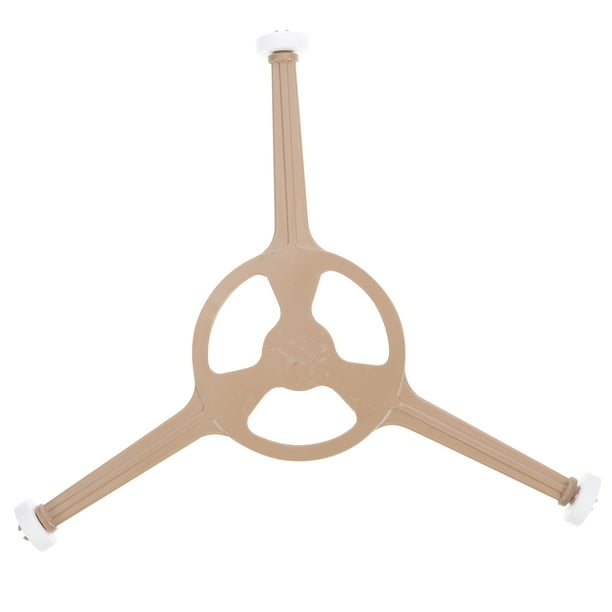 Soporte giratorio de triple brazo para microondas, guía para microondas, soporte para horno microondas