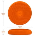 thumbnail image 5 of Bouncyband Little Wiggle Seat Sensory Cushion, Orange, 5 of 8