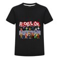 thumbnail image 1 of Playera Infantil Estampada de Roblox para Niño, Camiseta Casual Gamer de Verano, Algodón Suave y Cómodo, Ropa para Regalo de Niños Amantes de los Videojuegos, 1 of 4