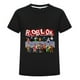thumbnail image 1 of Playera Infantil Estampada de Roblox para Niño, Camiseta Casual Gamer de Verano, Algodón Suave y Cómodo, Ropa para Regalo de Niños Amantes de los Videojuegos, 1 of 4