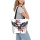thumbnail image 2 of Disketp American Flag Eagle Art Bolsa de Hombro Casual para Mujer, Bolso Cruzado para Compras, Viajes y Uso Diario, 2 of 6