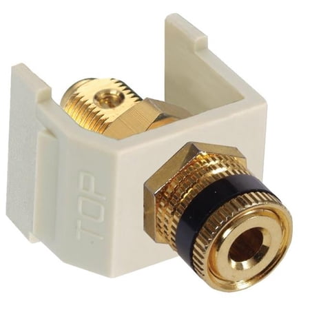 AV Connector - Speaker Post  Gold - White & Black Ring price history on PriceWatchPro