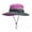 Purple, variant on Women's Ponytail Sun Hat UV Protection Foldable Mesh Wide Brim Beach Fishing Hat