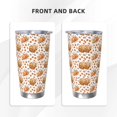 thumbnail image 3 of Logiee Autumn Harvest Baskets Print 20OZ Car Cup with Lid, Stainless Steel Vacuum Insulated Double Wall Travel Tumbler, Durable Insulated Coffee Mug,Thermal Cup with Straw-Straw Three-piece Set, 3 of 8
