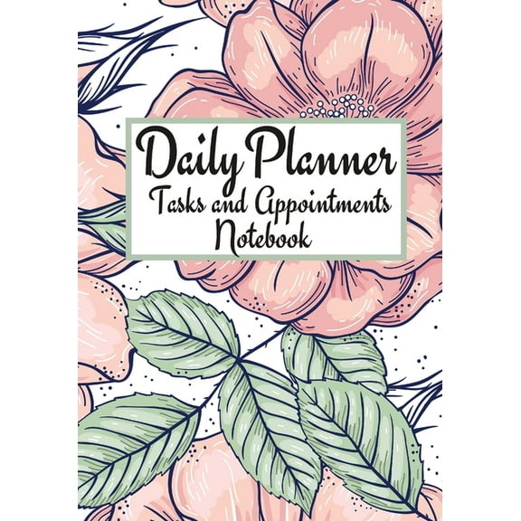 Daily Planner Tasks and Appointments Notebook, (Paperback)