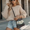 thumbnail image 4 of HELLHERO Animal Paw Prints Fashion Shoulder Bag for Work Travel, Durable Spacious Crossbody Bag Waterproof Handbag, 4 of 7