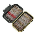 thumbnail image 4 of Señuelos 40 Uds Kit De Moscas De Pesca Con Mosca De Acero Inoxidable Con Caja Señuelos Cebos Accesorios Atrayentes, 4 of 7