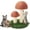 Brown Mushroom, variant on ShellKingdom 16.5'' Cat Scratching Post, Natural Sisal Claw Scratchers for Kittens Small Cats Mushrooms Cat Interactive Toys, Brown