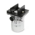 thumbnail image 3 of Ruiboury 65mm Trimming Machine Locating Base Household DIY Milling Slotting Locator Wood Router Bracket Portable Hand Tool Accessories, 3 of 7