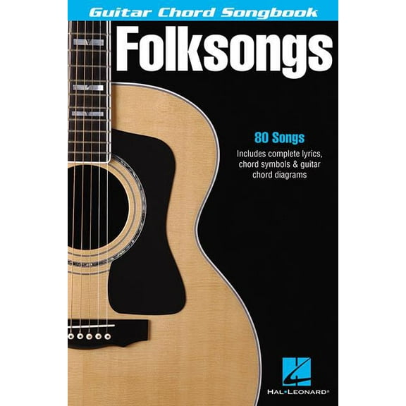 Guitar Chord Songbooks: Folksongs (Paperback)
