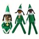 thumbnail image 4 of 1pc Resin&Fabric Black Doll Home Creative Green Christmas Hat FigureTable Decoration, Hip Hop Plush Doll, Plush Doll, Christmas,St. Patrick's Day, Funny Collectibles, 4 of 4