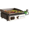thumbnail image 2 of Flame King Flat Top Portable Propane Cast Iron Grill Griddle Tabletop for Outdoor Camping, Tailgating, Outdoor Cooking, 2 of 4