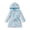 B-Light Blue, variant on NIEWTR Kids Hooded Bathrobe Girls Soft Plush Hooded Flannel Pajamas Sleepwear Boys Spa Robe 3T 4T 5T 6T 7T 8T(1-2 Years)