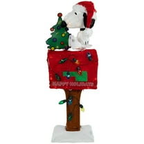 Northlight LED Lighted Peanuts Snoopy on Mailbox Outdoor Christmas Decoration - 32" - Clear Lights