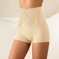 thumbnail image 4 of SAZBJOJN Shapewear Shorts for Women Breathable Tummy Control Butt Lifter Shaper Underwear for Women Lightweight Everyday Shorts High Waist Seamless Shorts Size XXL Beige, 4 of 7