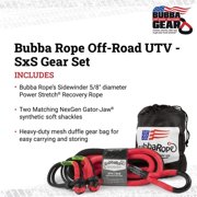 Bubba Rope 5/8 Inch X 20 Ft. Green Eye Off-Road Utv/sxs Gear Set