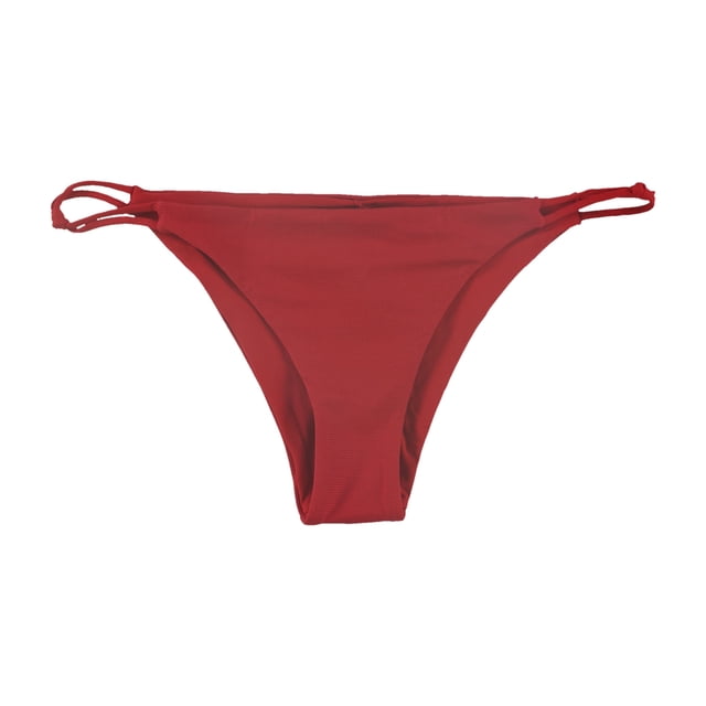 Tavik Bas de Bikini Noué à Bretelles pour Femmes, Rouge, Grand