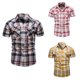 thumbnail image 3 of SAYOO Camisa de manga corta para hombres SAYOO moda, 3 of 3
