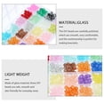 thumbnail image 3 of 1 caja de cuentas de vidrio DIY, cuentas sueltas, fabricación de pulseras, cuentas espaciadoras, pulsera, 3 of 6