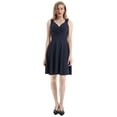 thumbnail image 4 of GRACE KARIN 50s V-Neck A Line Cocktail Evening Dress, 4 of 11