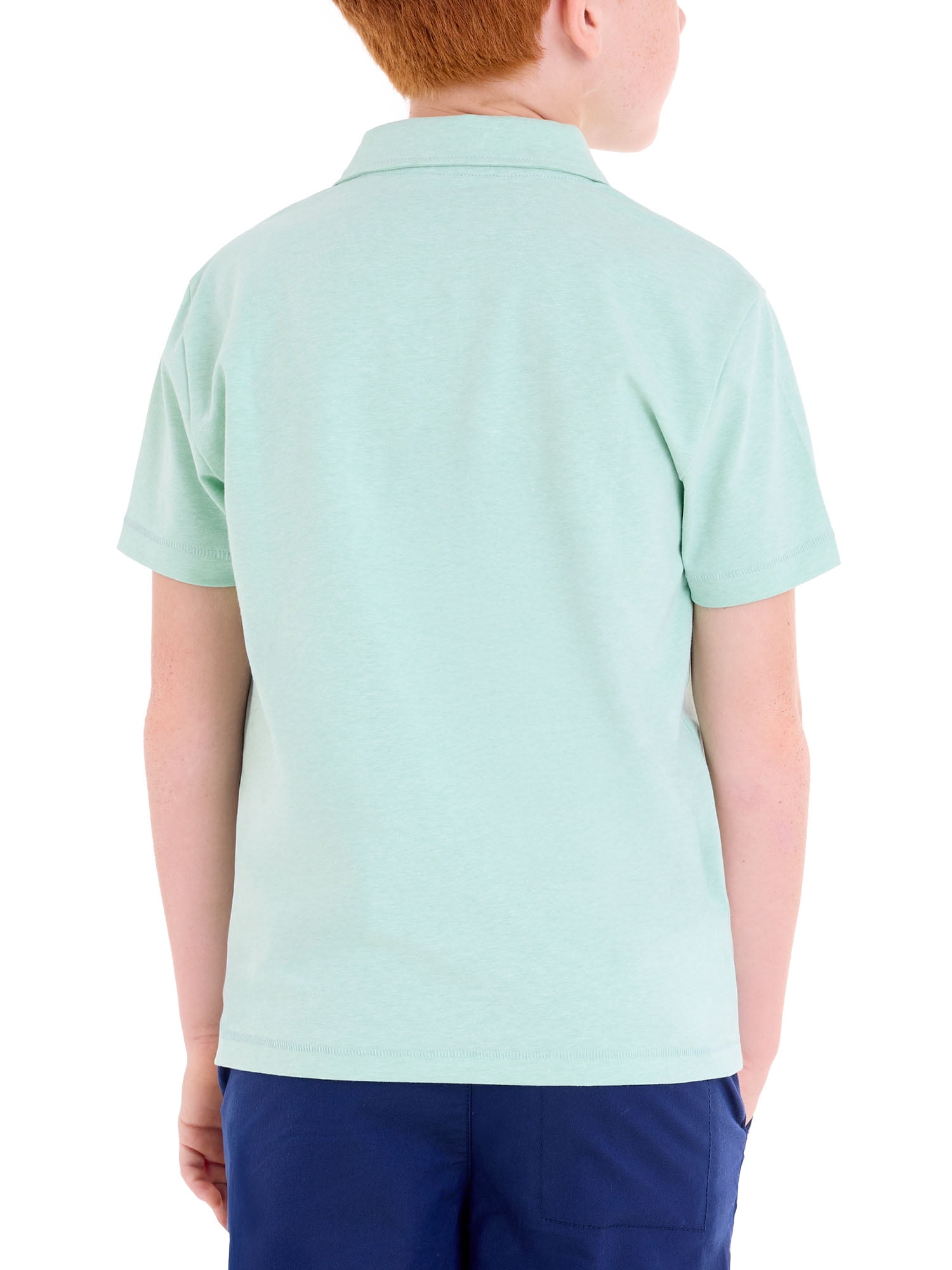 U.S. Polo Assn. Boys Jersey Pocket Polo Shirt, Sizes 4-18