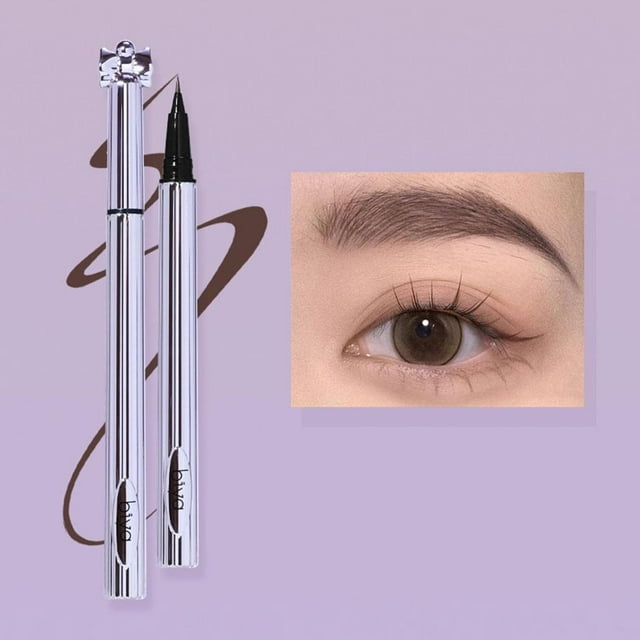 SharkTRUE Precise & Thin Liquid Eyebrow Pencil: Waterproof, Long-Lasting, Easy for Beginners