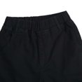 thumbnail image 5 of CPNG Boys Daily Fashion Cargo Pants Elastic High Waist Slim Fit Multi-Pocket Cargo Sweatpants Casual Jogger(Black,9-10 Years), 5 of 6