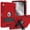 Red+Black, variant on For Apple iPad A16 Case 11 inch 2025 Heavy Duty Shockproof Military Stand Cover