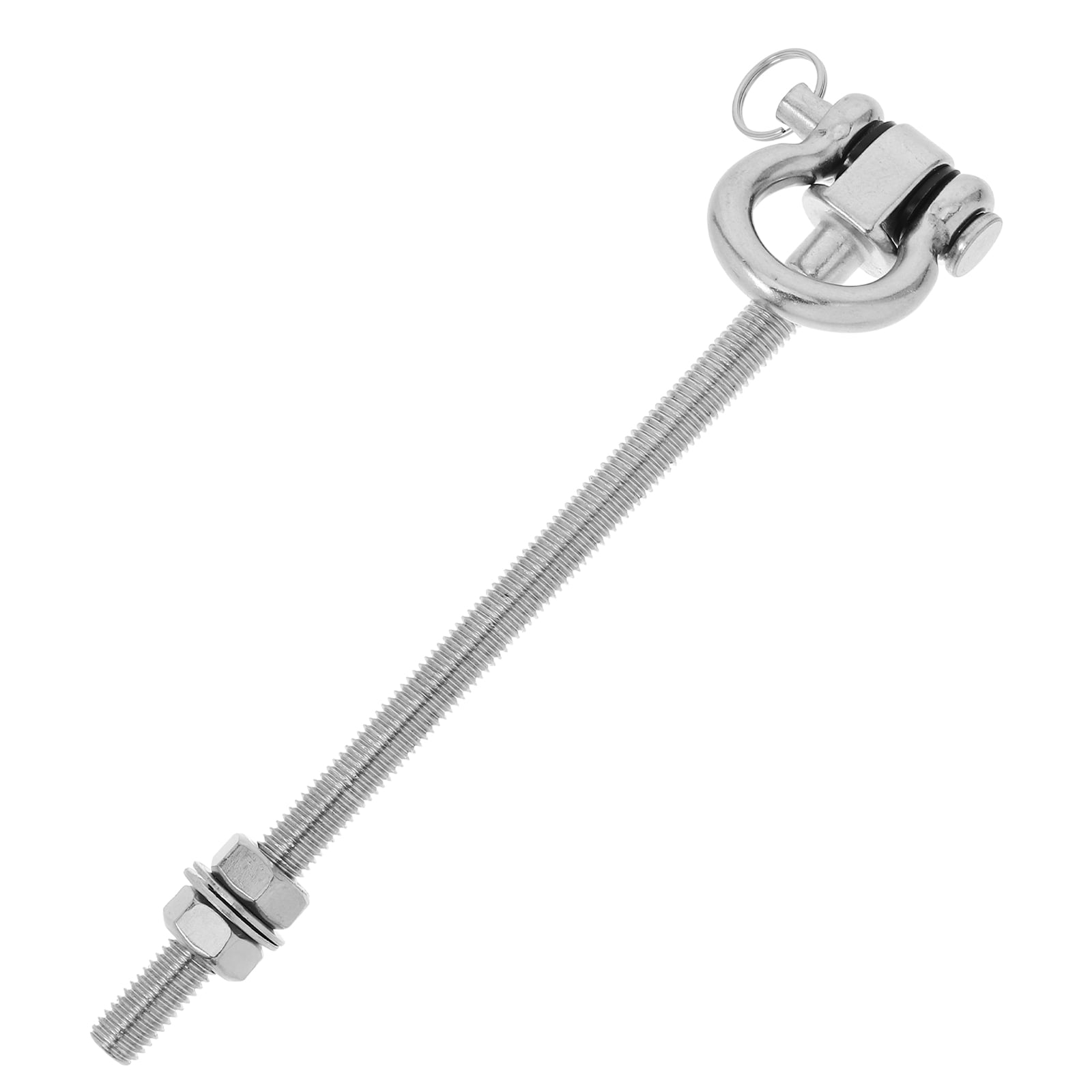 UPOUART Heavy Duty Stainless Steel Hammock Hook for Secure Metal Beam and Wood Mounting Resistant and