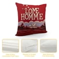 thumbnail image 4 of GOSMITH  Valentines Day Lumbar Pillow Cover Home Sweet Home Decorations Farmhouse Decorative Red Cushion Case for Sofa Couch Decor, 4 of 5