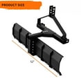 thumbnail image 2 of RVNI 3 Point Rear Grading Blade for Tractor Cat 1  Heavy Duty Steel Scrpaer 52 in Width Steel Driveway Leveling Heavy Scraping, 2 of 7