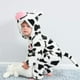 thumbnail image 3 of Mameluco con capucha de franela de invierno otoño disfraz de animal unisex, 3 of 5