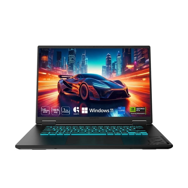 Gigabyte Technology A16CWHI3US894SH Portátil para Juegos de 16" Intel i7-13620H RTX 5070 16GB RAM 1TB SSD