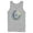 Athletic Heather, variant on Men's Justice League Green Lantern Starry Night Logo Tank Top Athletic Heather Medium