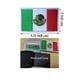 thumbnail image 4 of 2 parches de bandera de México AliPlus bordados tácticos militares morales parche gancho y bucle, 4 of 8