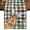 Brown, variant on Table Runners 72 Inches Long Dress Scarves, Easter Bunny Farmhouse Kitchen Table Runner, Coffee Tablerunners, Spring Rabbits Carrots Black Buffalo Plaid 14x72 Inch