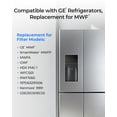 thumbnail image 4 of Waterdrop MWF Refrigerator Water Filter, Replacement for GE® SmartWater MWF, MWFINT, MWFP, MWFA, GWF, HDX FMG-1, GSE25GSHECSS, WFC1201, RWF1060,Kenmore 9991, Pack of 2(Packing may vary), 4 of 11